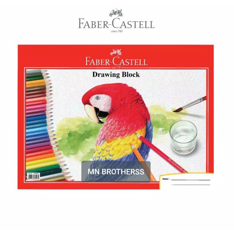 

Drawing book Faber castell A4 (20x30)