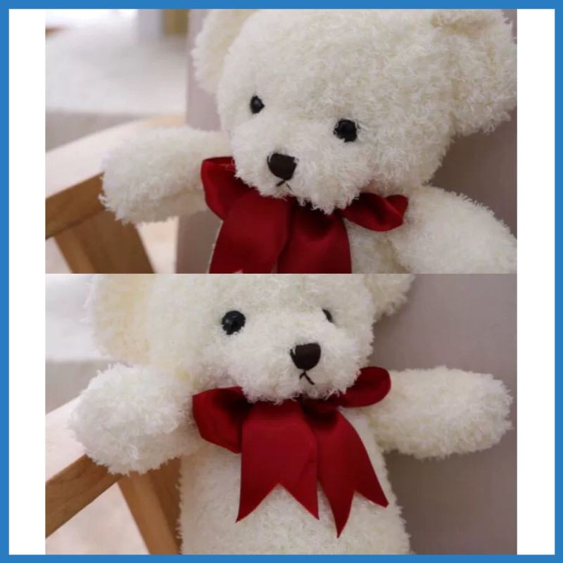 BONEKA MINISO HBVI BONEKA TEDDY BEAR FLUFFY BERUANG BONEKA IMPORT