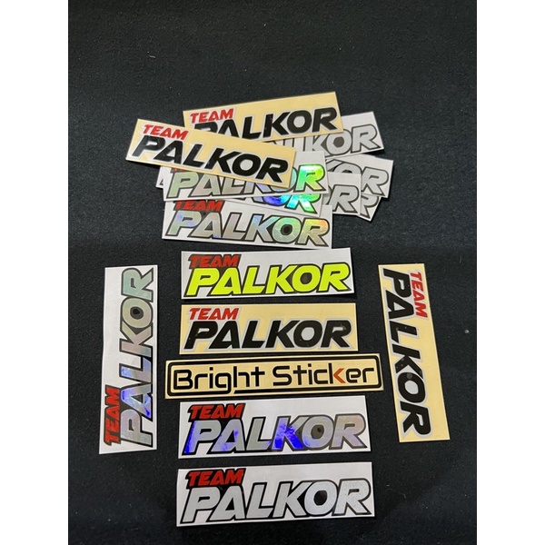 STICKER TEAM PALKOR STIKER CUTTING