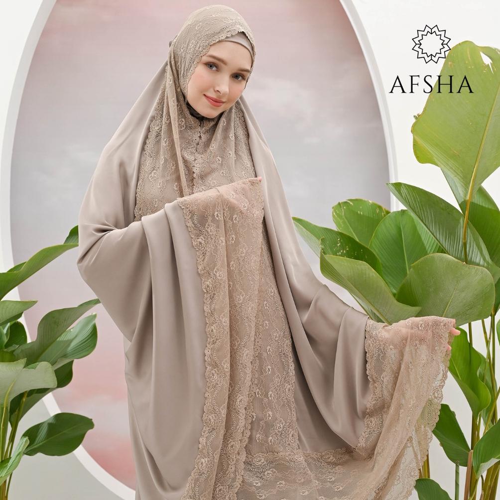 Afsha - Mukena Silk Premium Hampers With Box