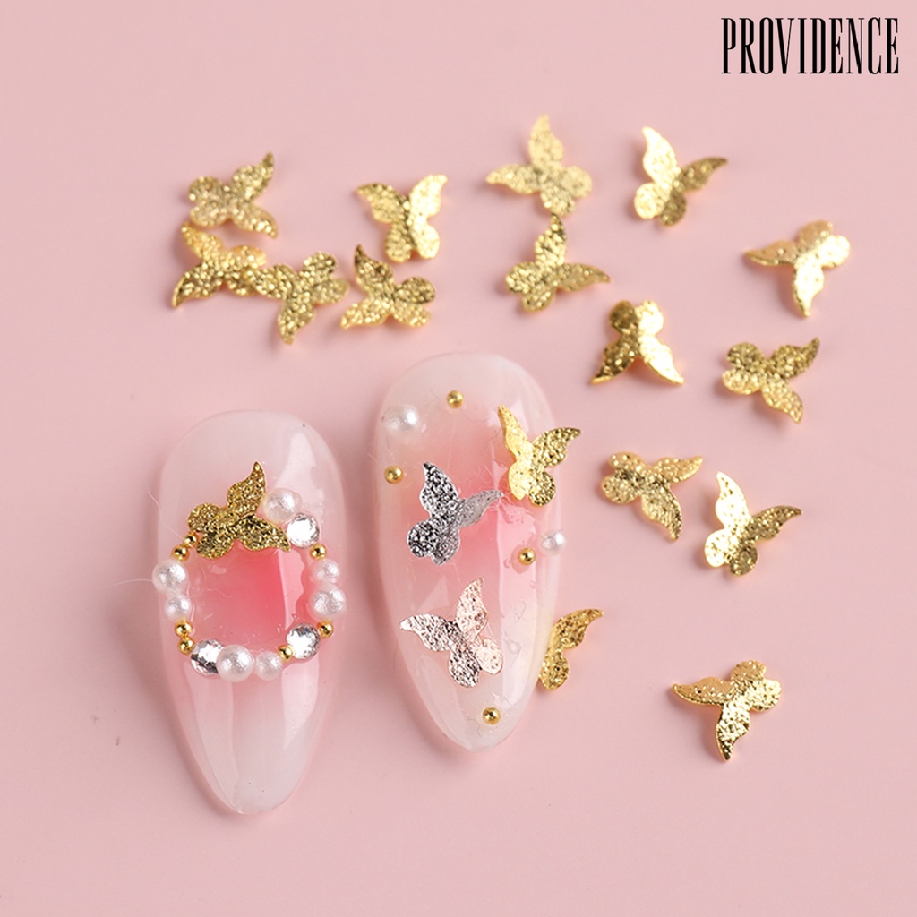 Providence Ornamen Kupu-Kupu Bahan Metal Untuk Dekorasi Nail Art