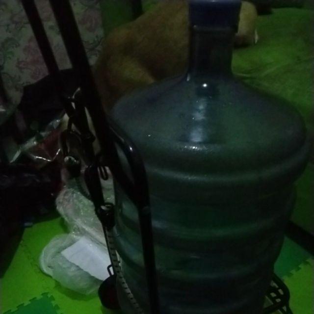 Kenmaster Trolley Cart Kt261 Black Troli Lipat Hitam Bawa Aqua Galon