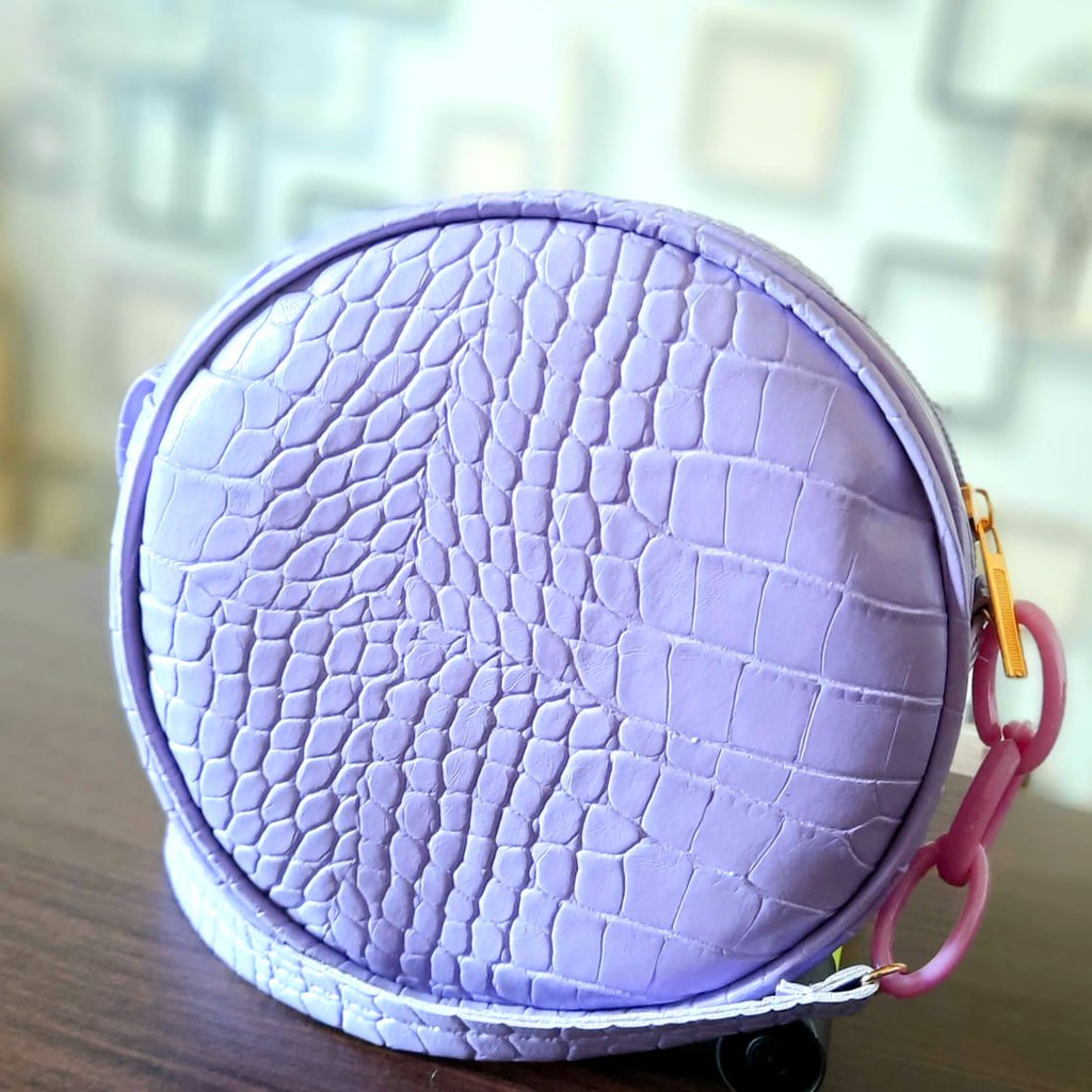 Tas Selempang Wanita CROCO BULAT RANTE | Tas Wanita Murah