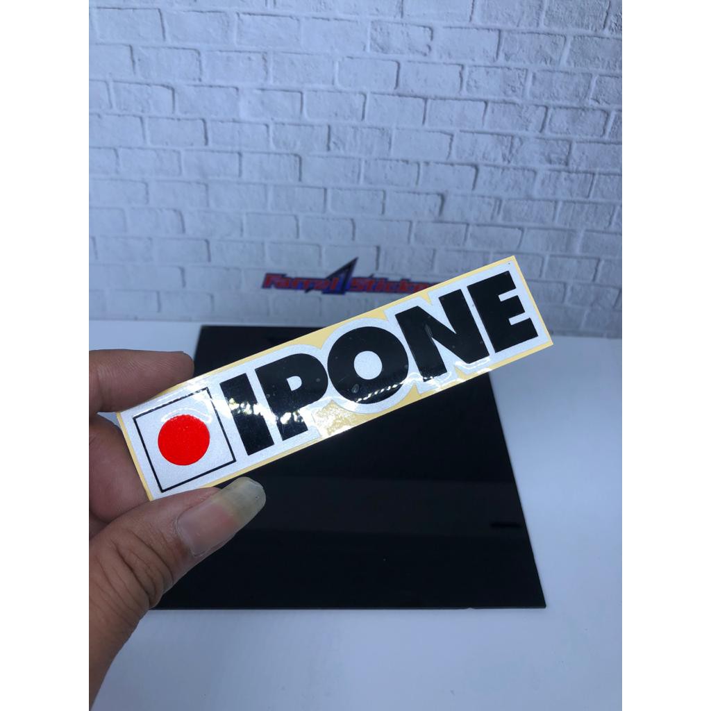 stiker sticker IPONE 12 CM