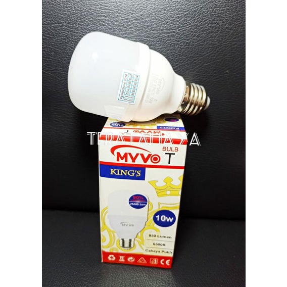 Lampu Led MYVO KING 10 WATT / LAMPU BERKUALITAS sudah Pasti Terang