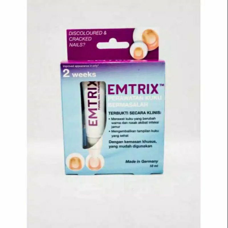 Emtrix 10ml obat jamur kuku/obat perawatan kuku