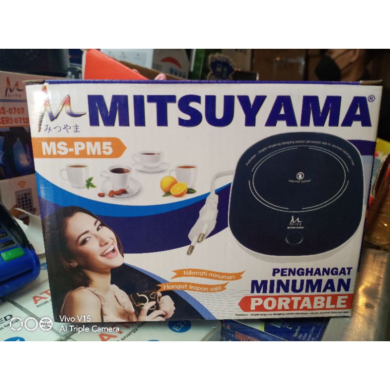 Penghangat Gelas Minuman Portable Mitsuyama MS-PM5