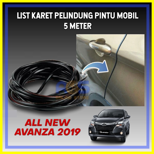 LIST KARET PELINDUNG PINTU MOBIL ALL NEW AVANZA 2019-