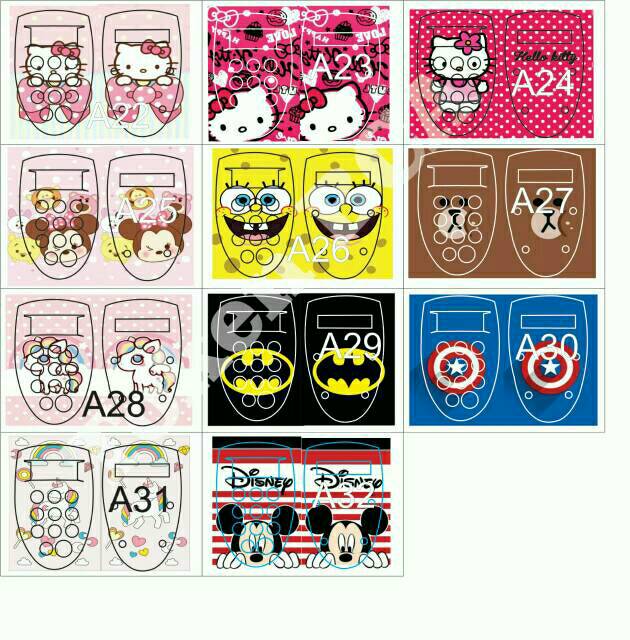 skin token bca stiker