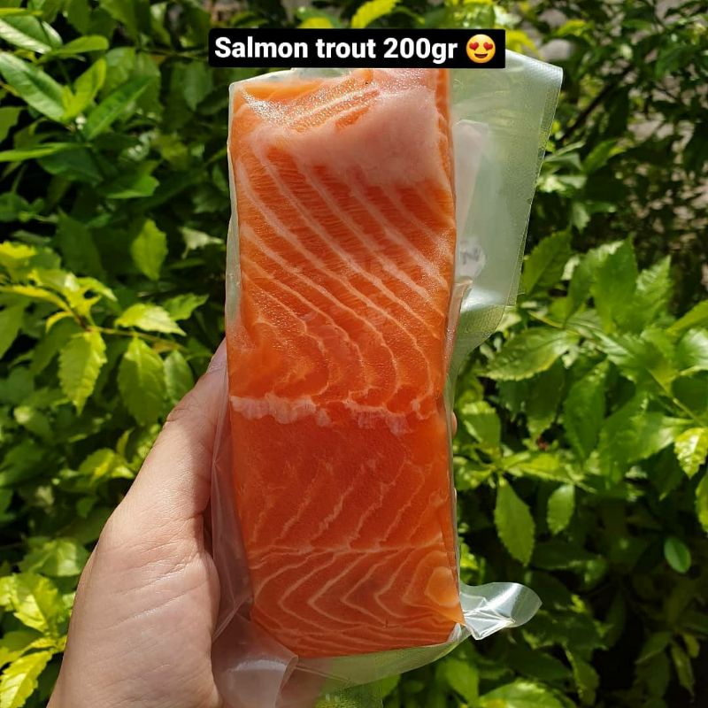 

FRESH WILD SALMON 200gr 1Pack