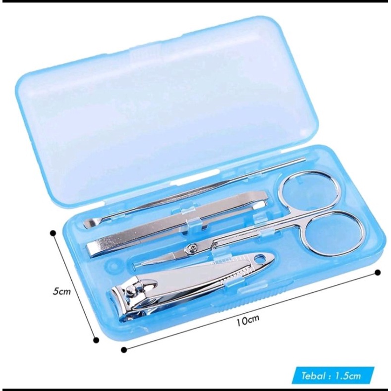 gunting kuku 4 in 1 manicure pemotong kuku