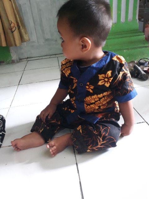 Setelan Batik Anak Untuk Usia 1 Sampai 2 Tahun