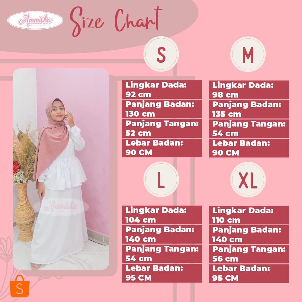 [ COD ] Nara Dress | Size S M L XL | Fashion Muslim Gamis Putih Polos | Laras Dress | Busui Friendly