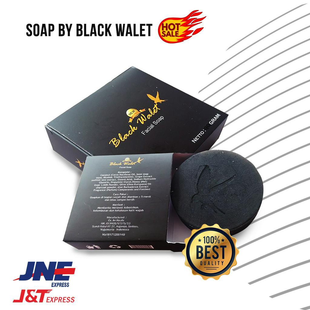 MURAH ABIS Sabun Pembersih Muka/ Wajah Black Walet Original PD Tora Facial Soap Original QNOY.ID