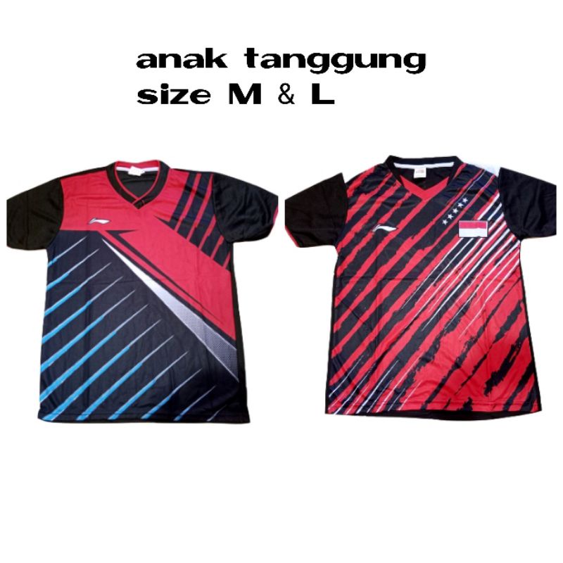 baju badminton anak tanggung baju bulutangkis anak baju badminton baju yonex anak