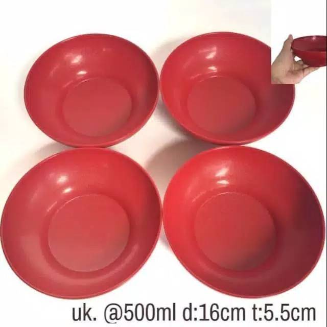 Ideal bowl merah