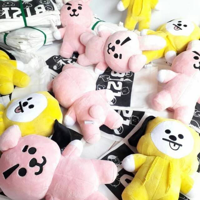 Standing doll bt21 / standing doll chimmy cooky / boneka chimmy / boneka cooky / boneka bts