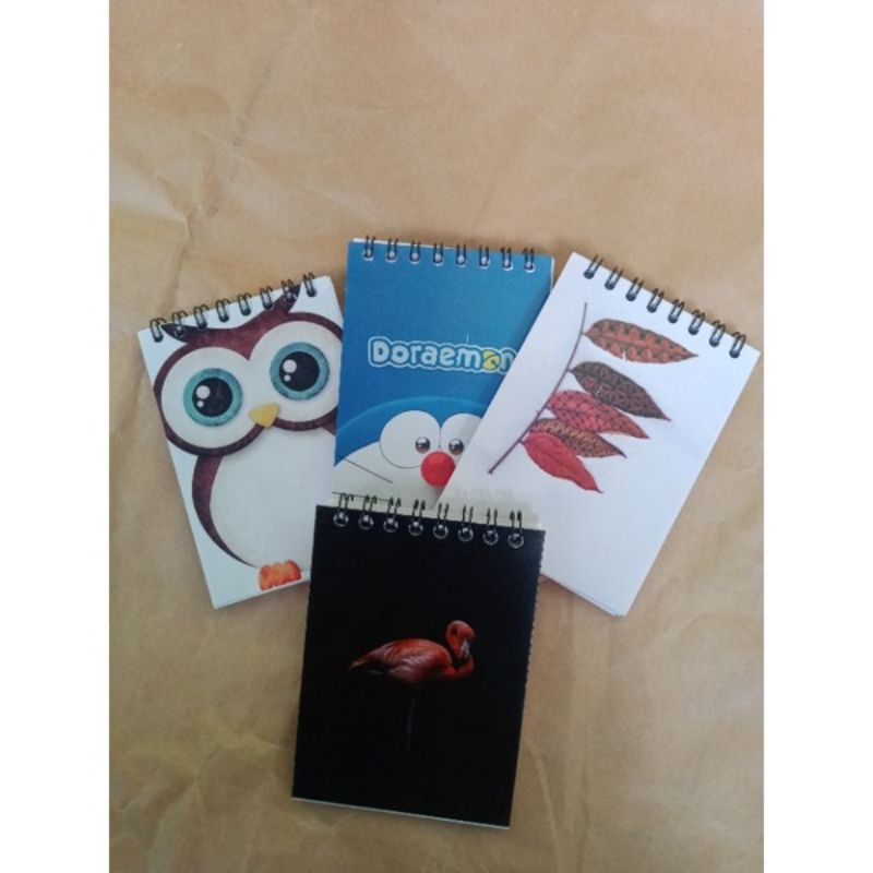 

notebook mini/memo buku catatan kecil ukuran A7