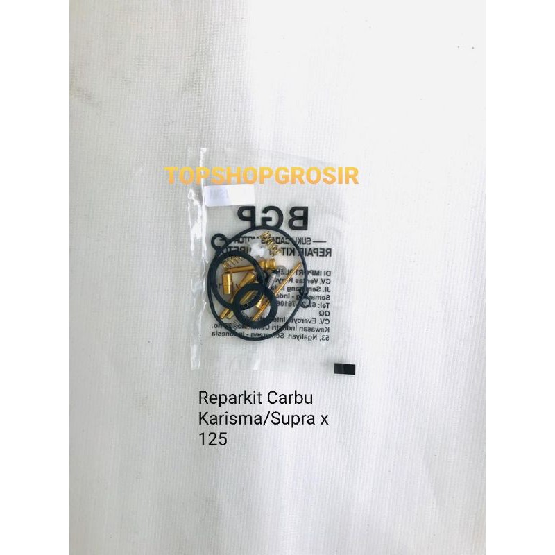 Reparkit Carburator Isi Karburator Carbu Karisma/Supra X 125/Suprax 125 CRUN