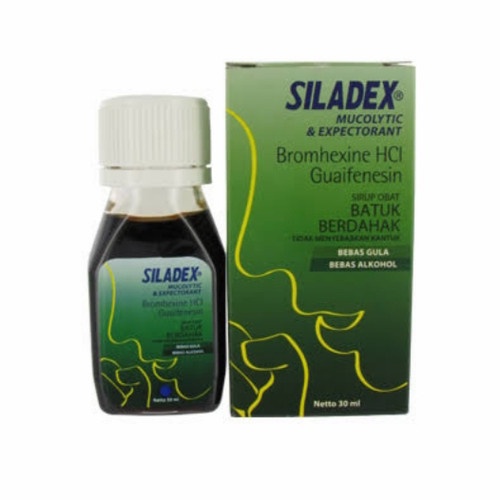 Siladex Mucolytic Expectorant / Siladex Batuk Berdahak Hijau / Siladex