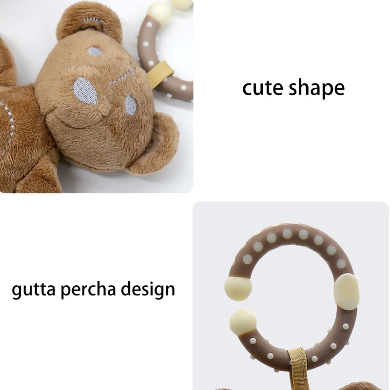 Mary 8 ''Lovely Plush Rabbit/Bear Untuk Boneka Lembut Tidur Mainan Bayi Hadiah Kamar Pembibitan D