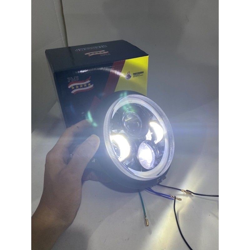 REFLEKTOR HEADLAMP LAMPU DEPAN DAYMAKER ANGEL DAYMAKER ALIS BLUE HEADLAMP 5.75 INC LAMPU DAYMAKER