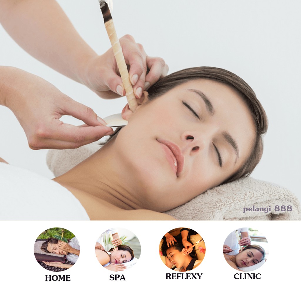 Ear Candle Original Terompet Rose 1 Pack | Aromatherapy | Ear Candle