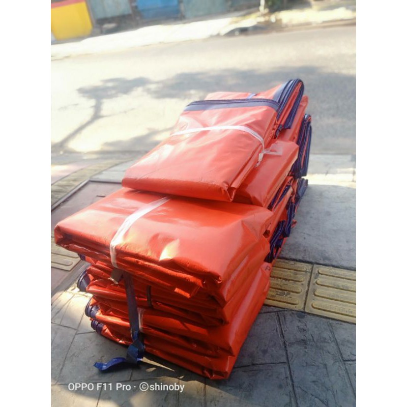 Terpal plastik / terpal warung / terpal tenda uk 4x5 a12