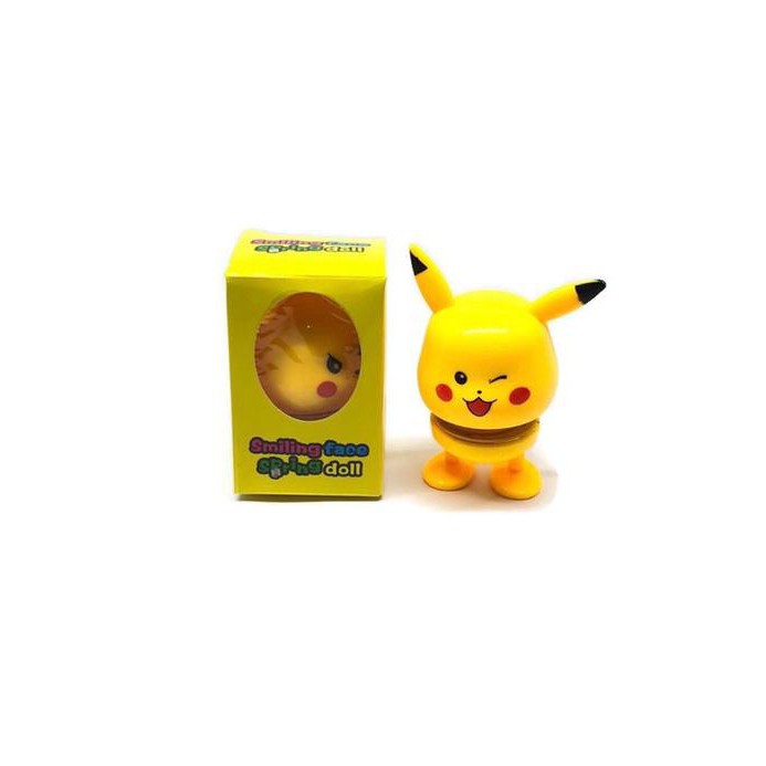 EMOJI Pokemon Pikachu Stand UNIVERSAL Karakter Pajangan Hiasan Lucu Miniatur Desk Tempel Car Mobil G