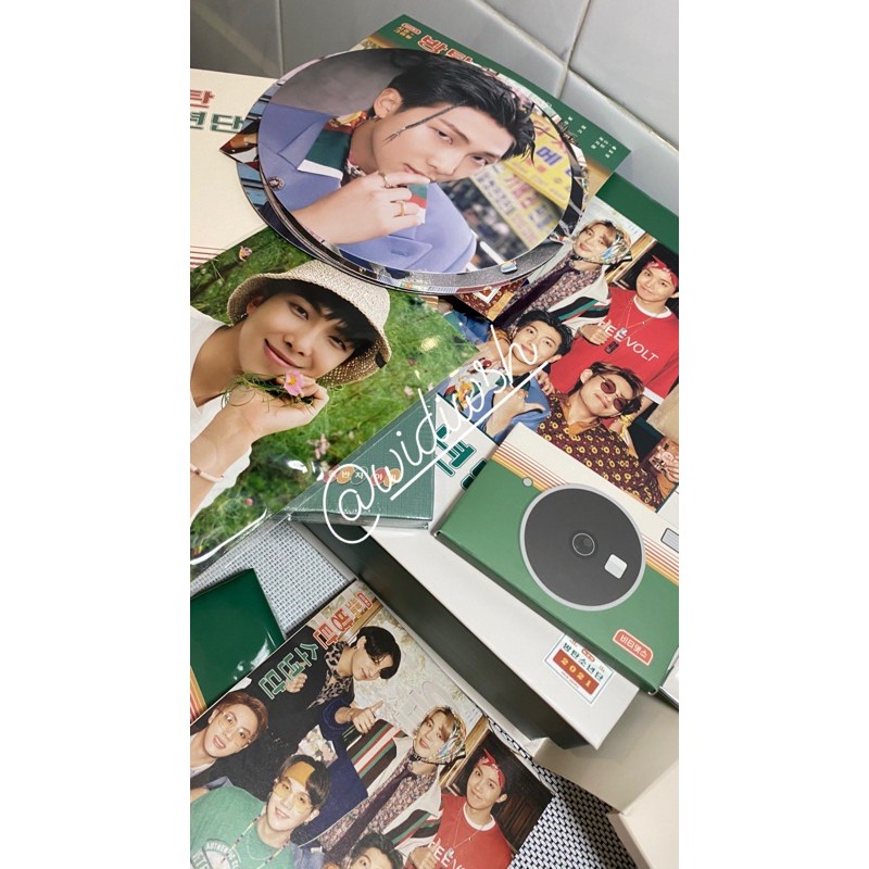 Sharing season GreetingSG BTS 2021 RM/Namjoon Random PC 4x6 / making dvd / Taehyung set / diary