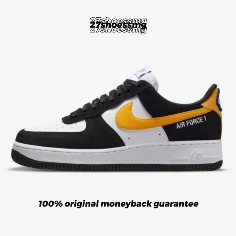 Nike Air Force 1 ‘07 Athletic Club Black University Gold 100%
