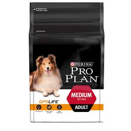 Makanan Anjing Proplan / Pro Plan Adult Mediun 2,5 kg Dog food