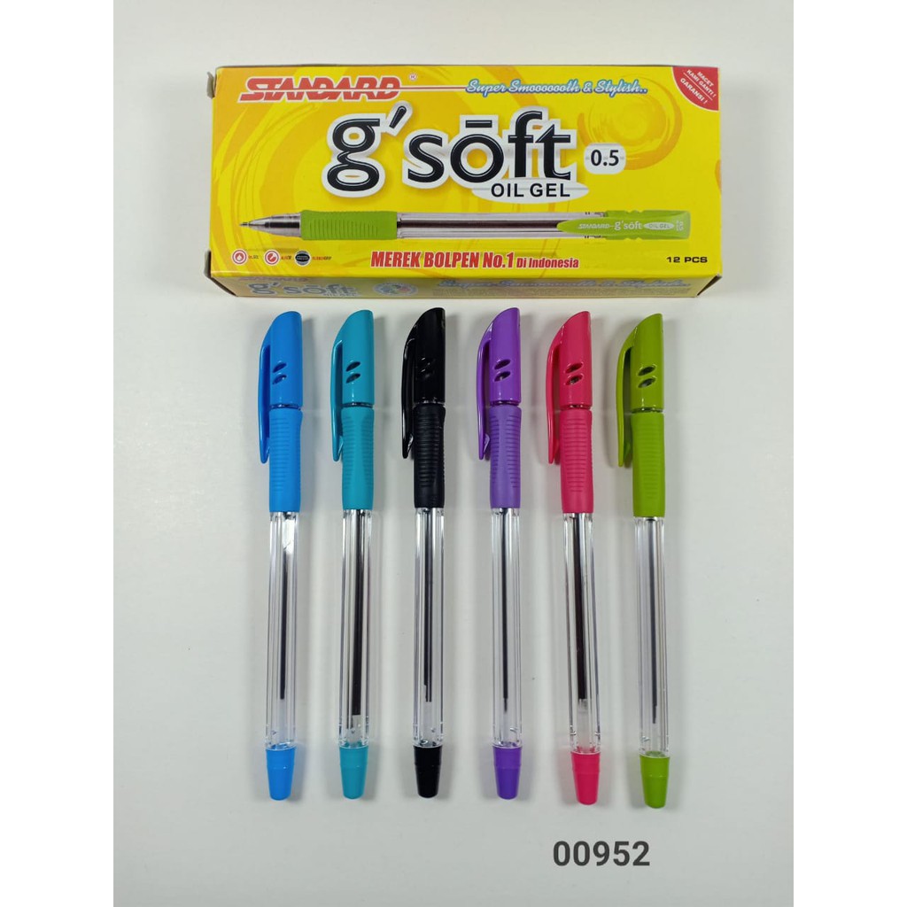

Pulpen G'soft Oil Gel 0,5mm - 00952