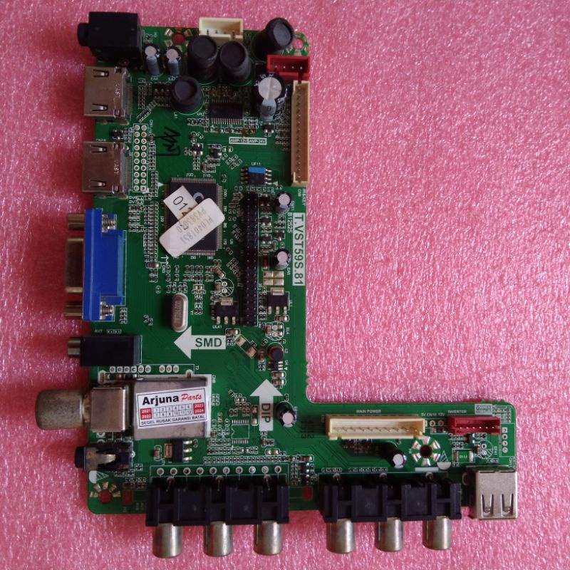 MB PLD 40T851 40D851MAIN BOARD POLYTRON TV  LED PLD 40T851 40D851