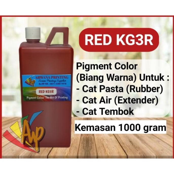 

Biang Warna Sablon Merah Pigment Red Kg3R 1Kg