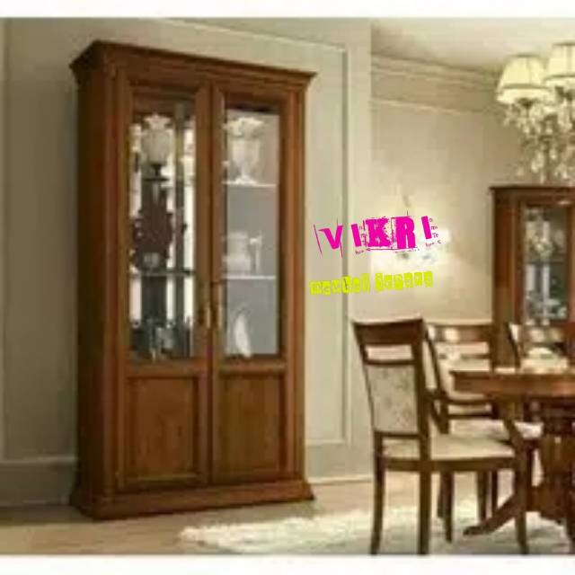 lemari hias minimalis jati.mebel jepara,furniture