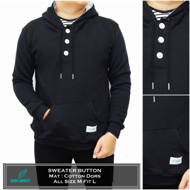 Jaket / sweater button kancing saint jimmy original