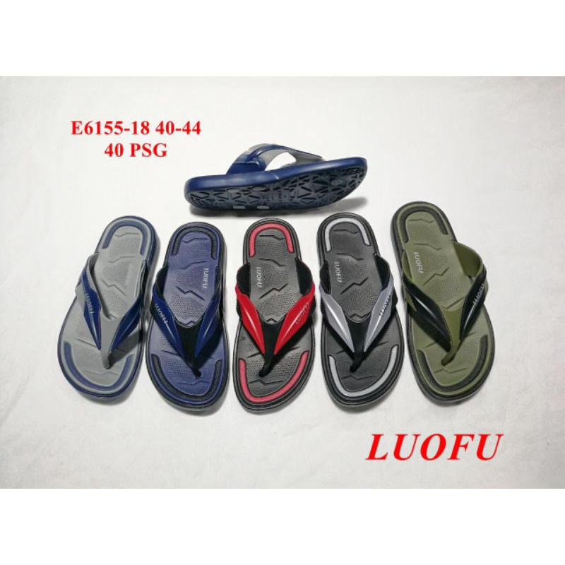 sandal karet luofu E6155-18