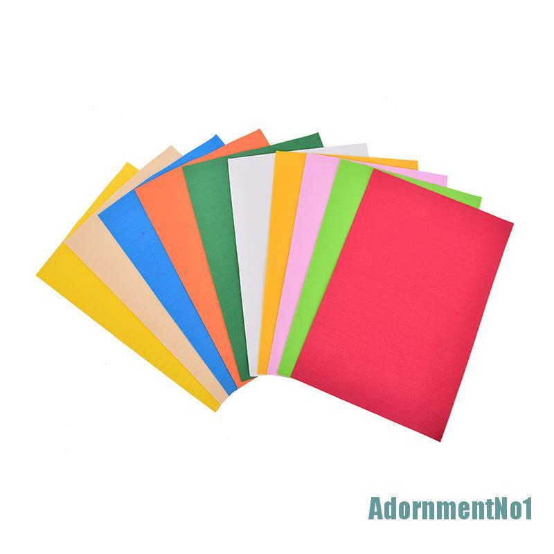 (AdornmentNo1) 10pcs / Pak Kertas Foam EVA Handmade Untuk Kerajinan Tangan Anak