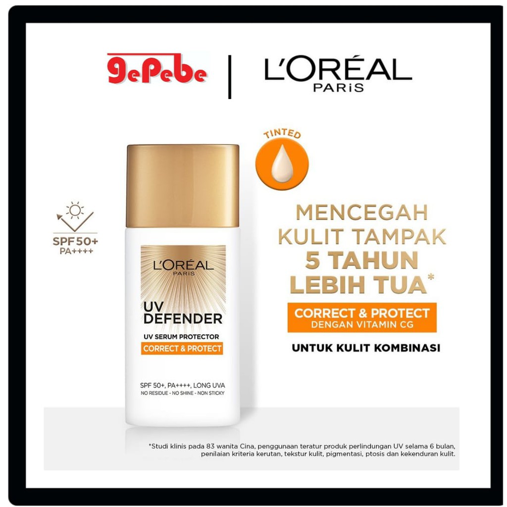 LOREAL UV DEFENDER CORRECT &amp; PROTECT SPF 50