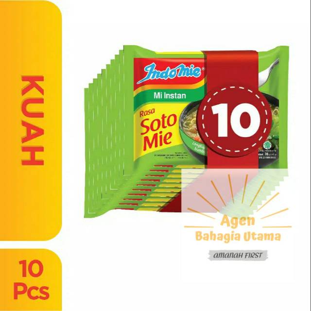 

Indomie soto (10pcs). GOSEND/GRAB/SHOPEE