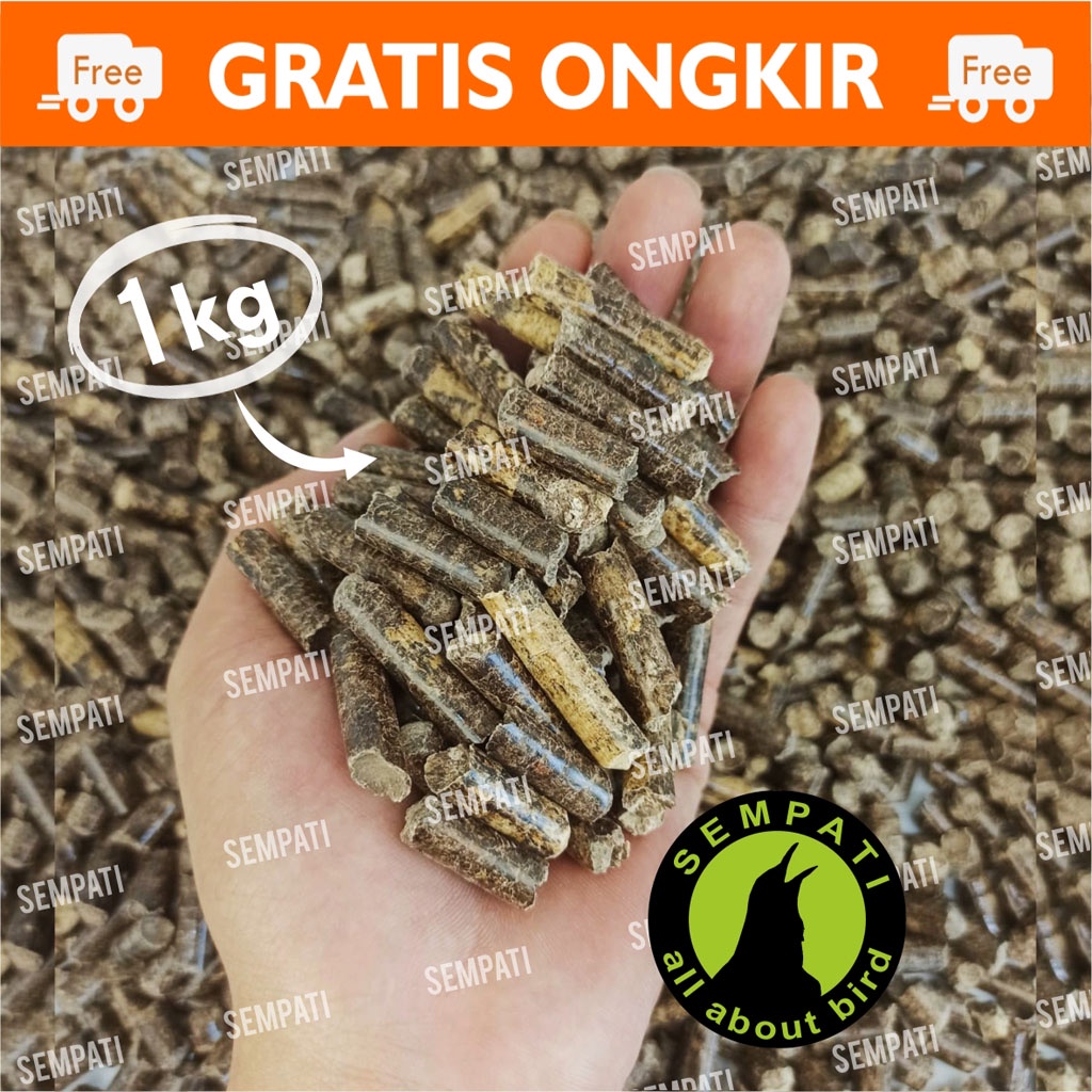 WOOD PELLET 1 KG ALAS KANDANG KUCING BURUNG KELINCI HAMSTER HEWAN PET BEDDING LITTER PASIR KUCING WOOD PINE PELLET PELET KAYU ALAS TIDUR KANDANG KUCING PIYIK LOVEBIRD REPACK 1 KG WDPL1