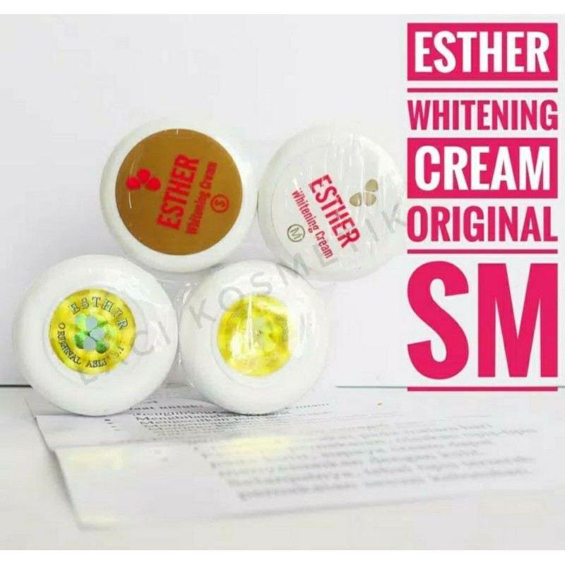 cream Esther whitening original