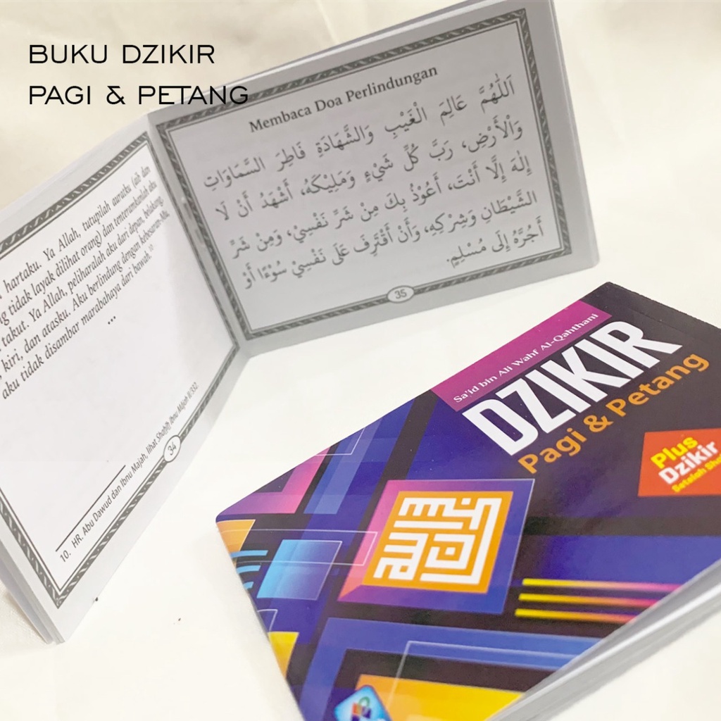 Buku Dzikir Pagi Petang Pustaka Arafah