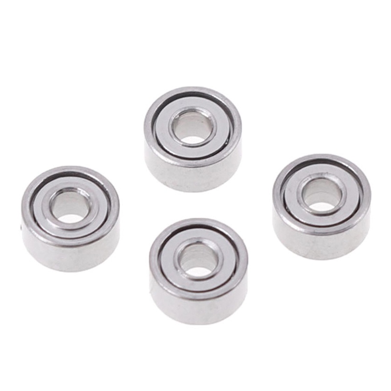 Deid 10Pcs 681XZZ Bola bearing Miniatur Ukuran 1.5x4 X 2mm Untuk Fidget spinner