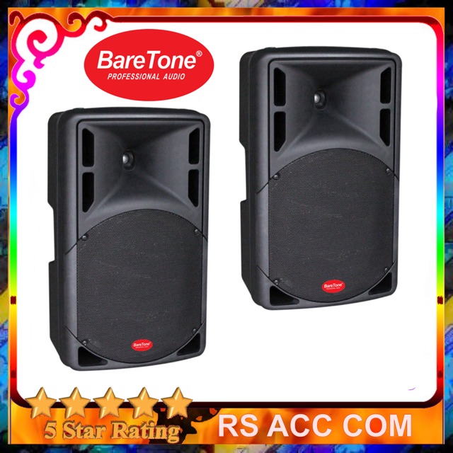 Speaker Pro Aktif Baretone MAX15RAE 15Inch Player USB SD Card 600Watt