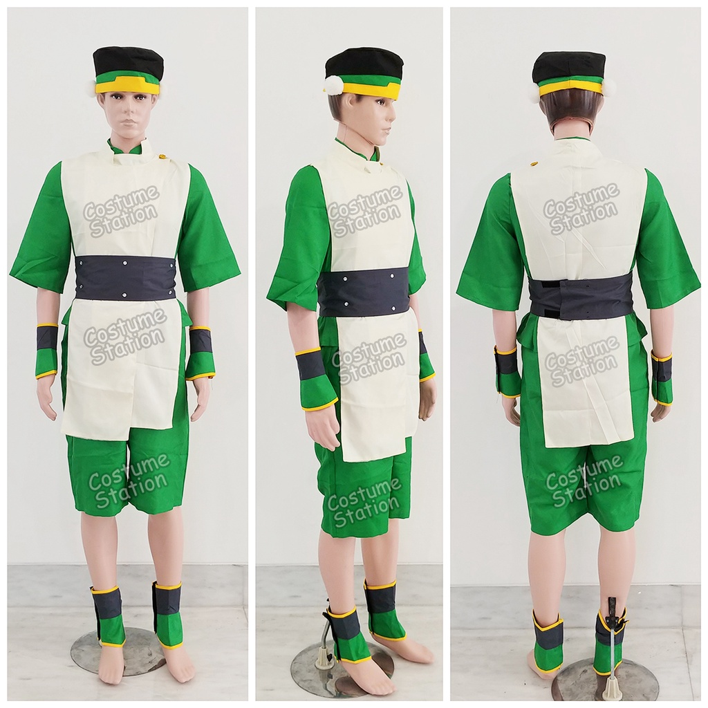 Kostum Toph Avatar The Last Airbender / Costume Earth Bender dewasa