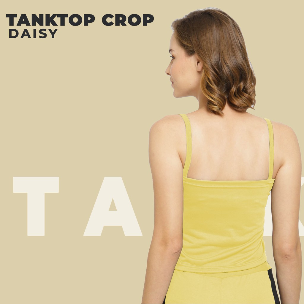 Tanktop NH08 / Tanktop Tali Polos NH08/tanktop crop wanita - YELONIX