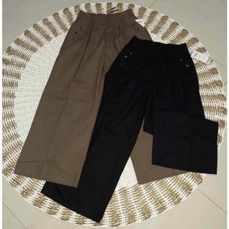 Celana Kulot Pants Wanita Katun Premium Murah Terbaru