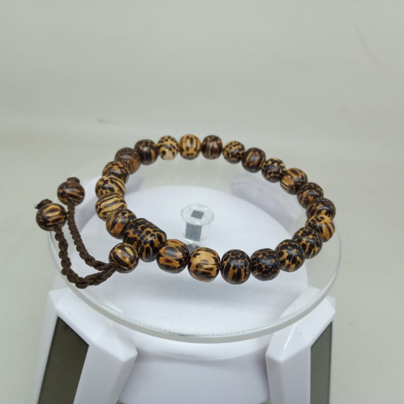 Gelang Kayu Liwung Macan SUPER size 8mm &amp; 10mm ORIGINAL!!!